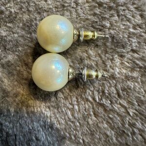 Elegant Pearl Drop Earrings